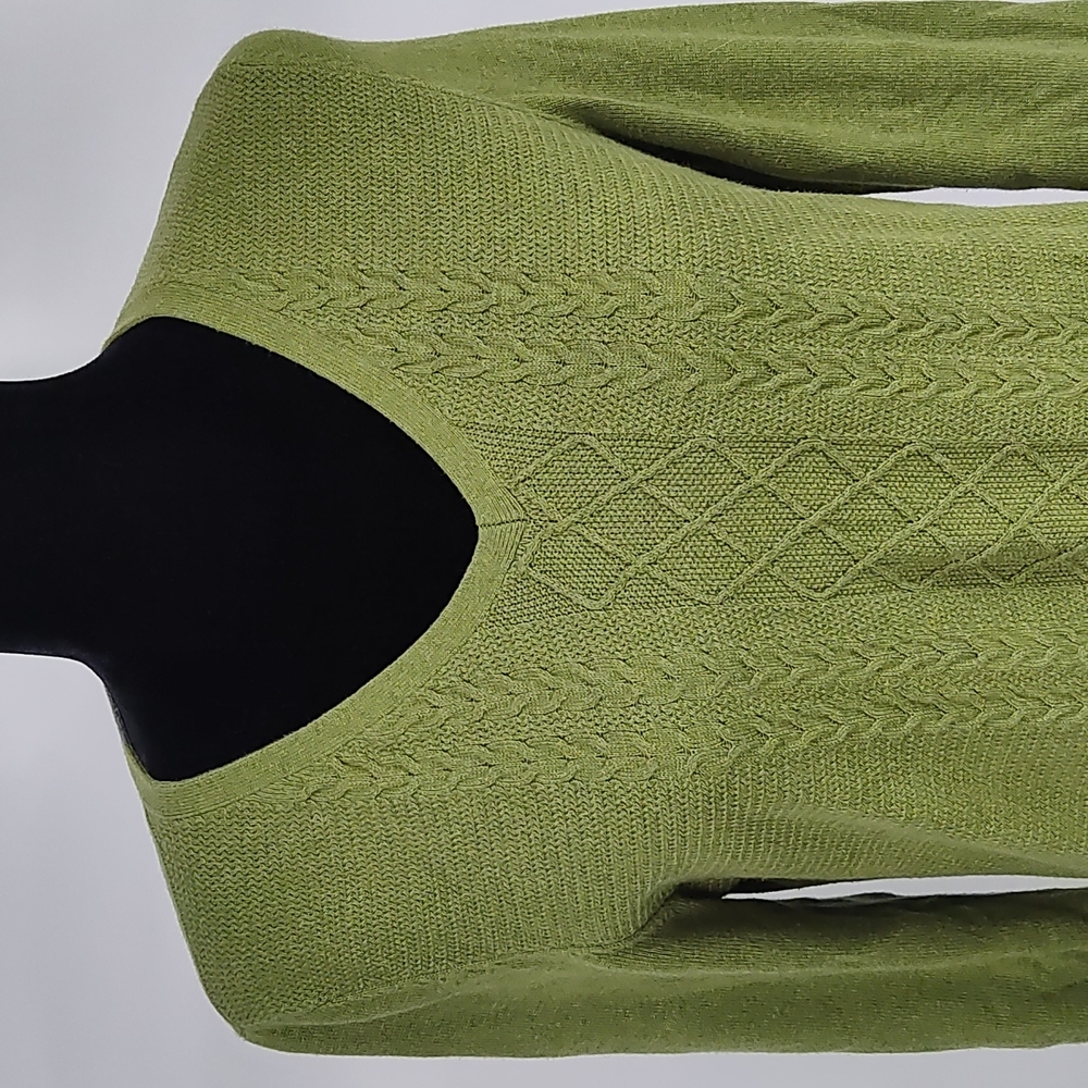 Talbots Mixed Cableknit Sweater - Picture 4 of 9